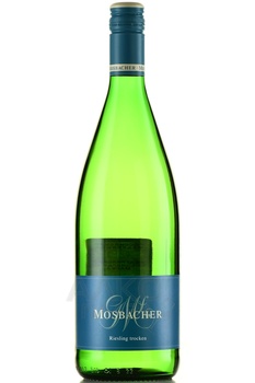 Mosbacher Riesling Trocken - вино Мосбахер Рислинг Трокен 2022 год 1 л белое сухое