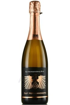 Riesling Sekt Brut Gut Hermannsberg - вино игристое Рислинг Зект Брют Гут Хермансберг 2019 год 0.75 л белое брют