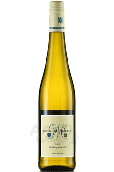 Georg Mosbacher Riesling Trocken - вино Георг Мосбахер Рислинг Трокен 2022 год 0.75 л белое сухое