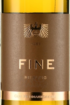 Fine Riesling Feinherb - вино Файн Рислинг Файнхерб 2022 год 0.75 л белое полусухое