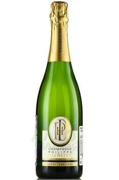 Champagne Philippe Dechelle Cuvee Terrienne - шампанское Филипп Дешель Кюве Террьен 2016 год 0.75 л белое брют