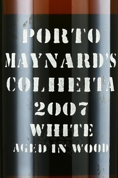 Maynard’s Porto Colheita White - портвейн Порто Майнардс Колейта Уайт 2007 год 0.75 л в д/у