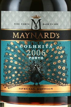 Maynard’s Porto Colheita - портвейн Майнардс Порто Колейта 2006 год 0.5 л в тубе