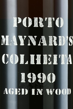 Maynard’s Porto Colheita - портвейн Майнардс Порто Колейта 1990 год 0.75 л в д/у