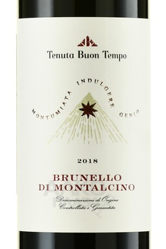 Brunello di Montalcino Tenuta Buon Tempo - вино Брунелло ди Монтальчино Тенута Буон Темпо 0.75 л красное сухое