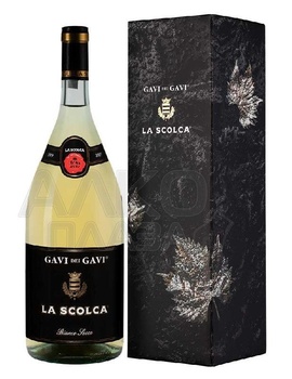 La Scolca Gavi dei Gavi - вино Ла Сколька Гави дей Гави в п/у 2022 год 1.5 л белое сухое