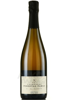 Champagne Perseval-Farge С. de Pinots - шампанское Шампань Персеваль-Фарж К. де Пино 2017 год 0.75 л белое экстра брют