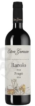 Ettore Germano Barolo Prapo - вино Этторе Джермано Бароло Прапо 2018 год 0.75 л красное сухое