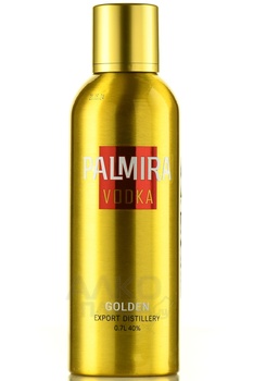 Palmira Golden - водка Пальмира Золотая 0.7 л