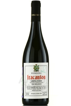 Fongoli Fracanton Montefalco Sagrantino - вино Фонголи Фракантон Монтефалько Сагрантино 2016 год 0.75 л красное сухое