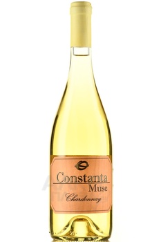 Constanta Muse Chardonnay - вино Константа Мьюз Шардоне 2021 год 0.75 л белое сухое
