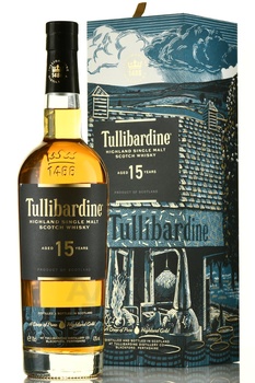 Single Malt Tullibardin 15 years old - виски Сингл Молт Туллибардин 15-летний 0.7 л в п/у