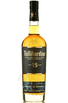 Single Malt Tullibardin 15 years old - виски Сингл Молт Туллибардин 15-летний 0.7 л в п/у