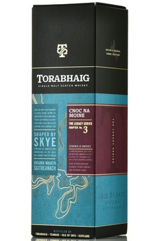 Torabhaig Legacy Series Single Malt Scotch Whisky Cnoc Na Moine - виски Торвег Легаси Сериес Сингл Молт Скотч Виски Кнок на Моине 0.7 л в п/у