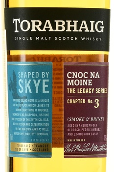 Torabhaig Legacy Series Single Malt Scotch Whisky Cnoc Na Moine - виски Торвег Легаси Сериес Сингл Молт Скотч Виски Кнок на Моине 0.7 л в п/у