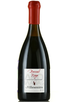 la Villeseniere Boursault Rouge - вино Ла Вилльсеньер Бурсо Руж 2019 год 0.75 л красное сухое