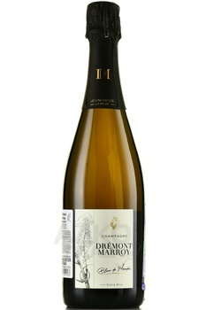 Champagne Dremont Marroy Blanc de Méandre - шампанское Шампань Дремон Марруа Блан де Меандр 2017 год 0.75 л белое экстра брют