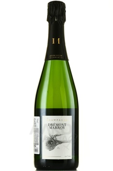 Champagne Dremont Marroy Le Triau - шампанское Шампань Дремон Марруа Ле Трио 2019 год 0.75 л белое экстра брют