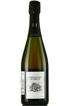 Champagne Dremont Marroy Les Rosiers - шампанское Шампань Дремон Марруа Ле Розье 2018 год 0.75 л розовое экстра брют