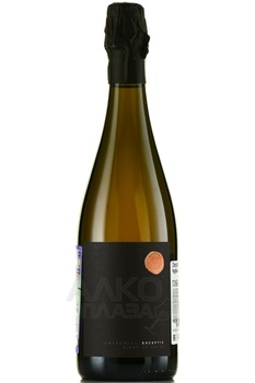 Cherubini Exceptis Blanc de Noire - вино игристое Черубини Эксептис Блан де Нуар 2019 год 0.75 л белое экстра брют