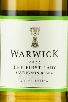 Warwick Estate The First Lady Sauvignon Blanc - вино Ворвик Истэйт Зе Фест Леди Совиньон Блан 0.75 л белое сухое