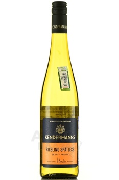 Kendermann Riesling Spatlese - вино Кендерманнс Рислинг Шпатлезе 2022 год 0.75 л сладкое белое