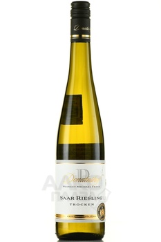 Saar Riesling Donatushof Trocken - вино Саар Рислинг Донатушоф Трокен 2022 год 0.75 л белое полусухое