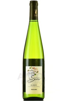 Domaine Saint Severin Alsace Riesling - вино Домен Сэн Северин Эльзас Рислинг 2022 год 0.75 л полусухое белое