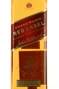 Johnnie Walker Red Label - виски Джонни Уокер Ред Лейбл 1 л