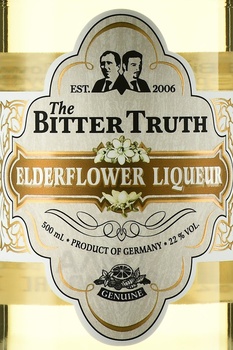 The Bitter Truth Elderflower - ликер Биттер Труф Бузина 0.5 л
