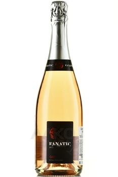 Cava Fanatic Rose - вино игристое Кава Фанатик Розе 2021 год 0.75 л розовое брют