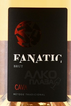 Cava Fanatic Rose - вино игристое Кава Фанатик Розе 2021 год 0.75 л розовое брют