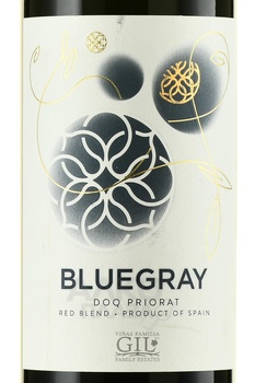 Bluegray Priorat DOQ - вино Блюгрэй Приорат ДОК 0.75 л красное сухое