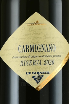 Le Farnete Carmignano Riserva - вино Ле Фарнете Карминьяно Ризерва 1.5 л в п/у красное сухое