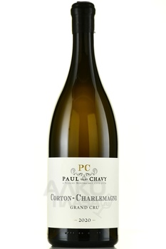 Corton-Charlemagne Grand Cru Paul Chavy - вино Кортон-Шарлемань Гран Крю Поль Шави 2020 год 1.5 л белое сухое в д/у
