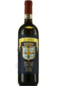 Fattoria dei Barbi Brunello di Montalcino - вино Брунелло ди Монтальчино Фаттория дей Барби 2017 год 0.75 л красное сухое