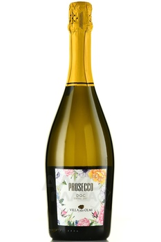 Villa degli Olmi Prosecco Spumante Extra Dry - вино игристое Вилла Дельи Олми Просекко Спумате Экстра Драй 0.75 л белое сухое в п/у