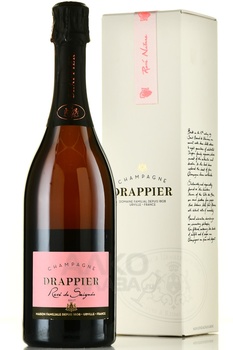 Drappier Rose - шампанское Драпье Розе 2016 год 0.75 л брют розовое в п/у