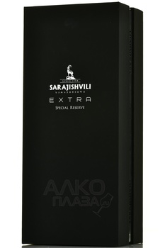 Sarajishvili Extra Special Reserve gift box - коньяк Сараджишвили Экстра 0.7 л в п/у