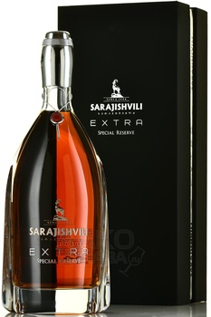 Sarajishvili Extra Special Reserve gift box - коньяк Сараджишвили Экстра 0.7 л в п/у