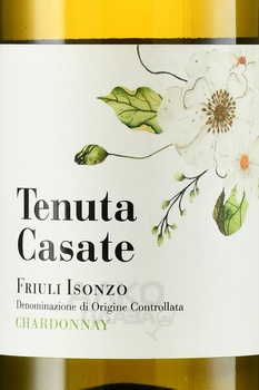 Tenuta Casate Chardonnay - вино Тенута Казате Шардоне 2022 год 0.75 л белое сухое