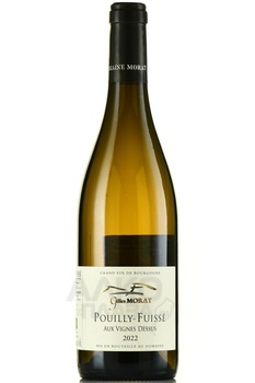 Pouilly Fuisse Aux Vignes Dessus AOC Domaine Gilles Morat - вино Пуйи-Фюиссе О Винь Дессю АОС Домэн Жилль Мора 2022 год 0.75 л белое сухое