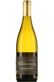 Bourgogne Chardonnay AOC Domaine Francois Chapuis - вино Бургонь Шардоне АОС Домэн Франсуа Шапуи 2022 год 0.75 л белое сухое