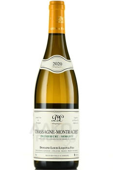 Chassagne-Montrachet Premier Cru Morgeot AOC Domaine Louis Lequin & Fils - вино Шассань-Монраше Премье Крю-Моржо АОС Домэн Луи Лекин э Фис 2020 год 0.75 л белое сухое