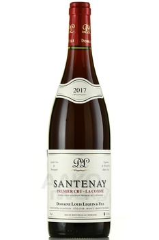 Santenay 1-er Cru La Comme AOC Domaine Louis Lequin & Fils - вино Сантене Премье Крю Ла Ком АОС Домэн Луи Лекин э Фис 2017 год 0.75 л красное сухое