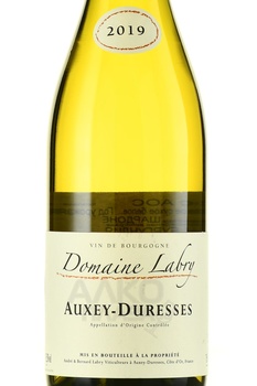 Auxey-Duresses AOC Domaine Andre & Bernard Labry - вино Оксе-Дюресс АОС Домэн Андре Э Бернар Лабри 2019 год 0.75 л белое сухое