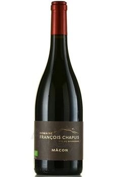 Macon AOC Domaine Francois Chapuis - вино Макон АОС Домэн Франсуа Шапуи 2021 год 0.75 л красное сухое