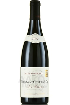 Nuits Saint-Georges 1-er Cru Les Perrieres AOC Domaine Jean Chauvenet - вино Нюи-Сен-Жорж Премье Крю Ле Перрьер АОС Домэн Жан Шовене 2017 год 0.75 л красное сухое