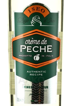 Iseo Creme de Peche Liqueur - ликер Изео Крем де Пеш 0.7 л
