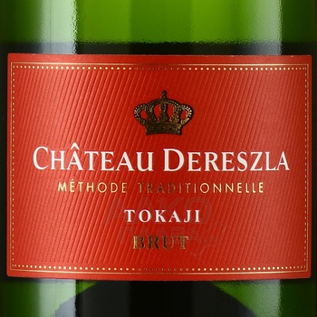 Chateau Dereszla Methode Traditionnelle Tokaji Brut - вино игристое Шато Дересла Метод Традисьонель Токай Брют 2021 год 0.75 л белое брют